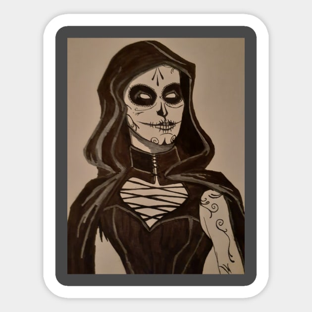 Lady death Sticker by roxydemon